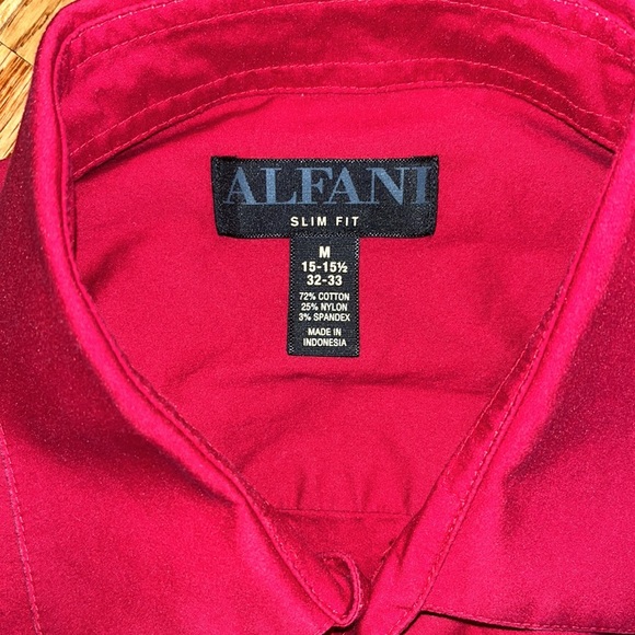 ALFANI LONG SLEEVE BUTTON DOWN - Picture 3 of 7